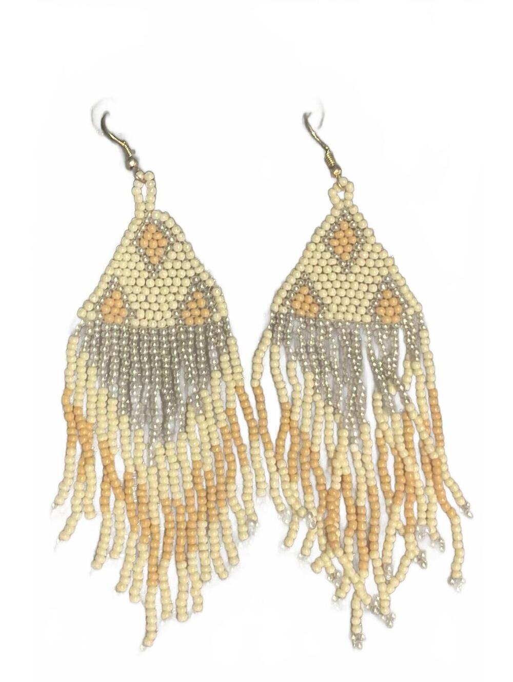 Noir Jewelry Beaded Dangle Earrings NWT #351